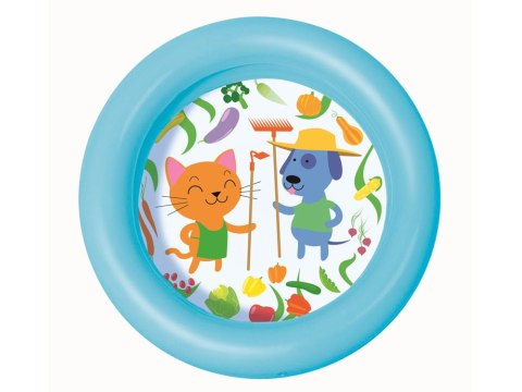 Dmuchany basen, brodzik - kolorowe dno 51061