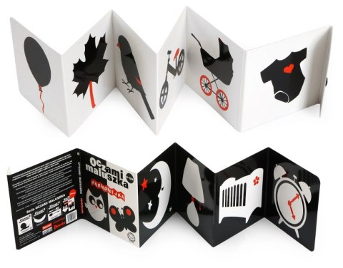 Harmonijka - kontrastowa książeczka dla niemowlaków