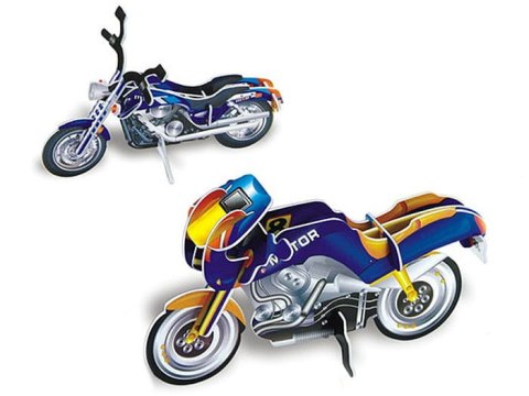 Puzzle przestrzenne 3D - motor, motory