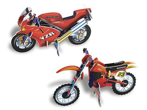 Puzzle przestrzenne 3D - motor, motory