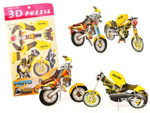 Puzzle przestrzenne 3D - motor, motory