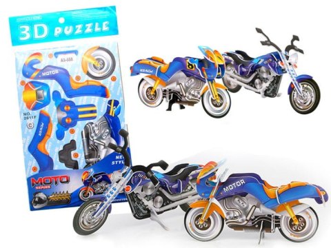 Puzzle przestrzenne 3D - motor, motory