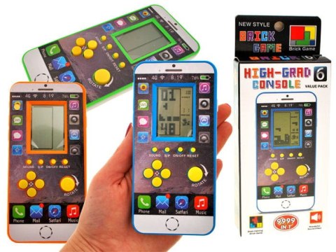 TETRIS gra elektroniczna, wersja kieszonkowa