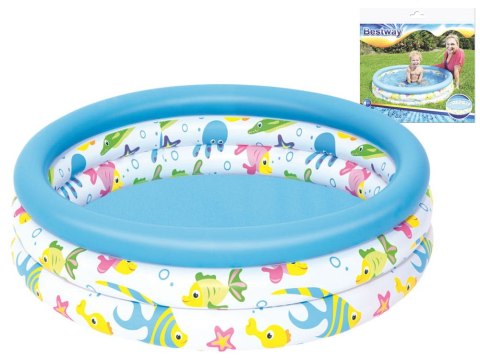 Dmuchany basen BRODZIK dla dzieci 102cm Bestway 51008