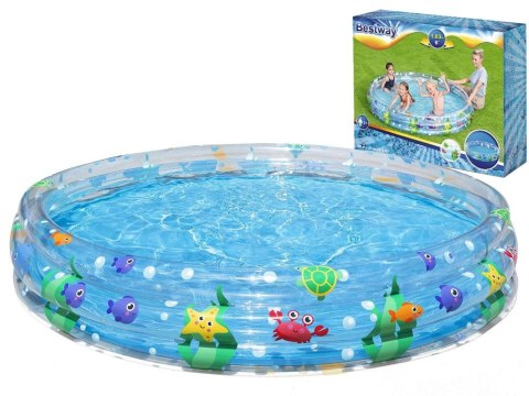Dmuchany basen dla dzieci BRODZIK 1,83x33cm Bestway 51005