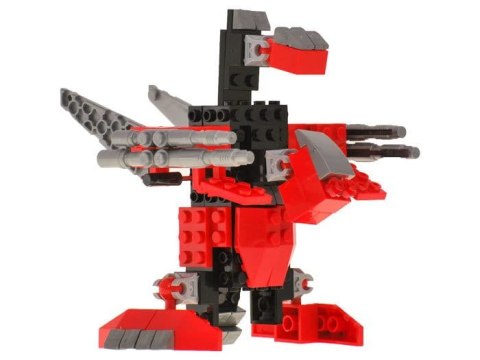 Klocki konstrukcyjne 4w1 dino