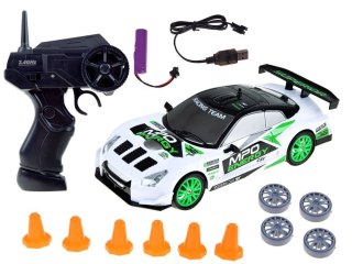 Autko DRIFT zdalnie sterowane plus pachołki