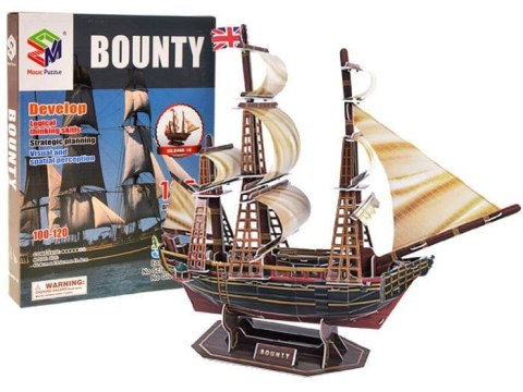 Statek Bounty okręt morski - puzzle 3D