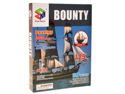 Statek Bounty okręt morski - puzzle 3D