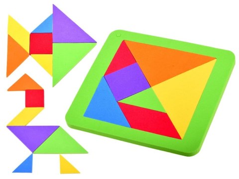 Puzzle piankowe układanka logiczna tangram
