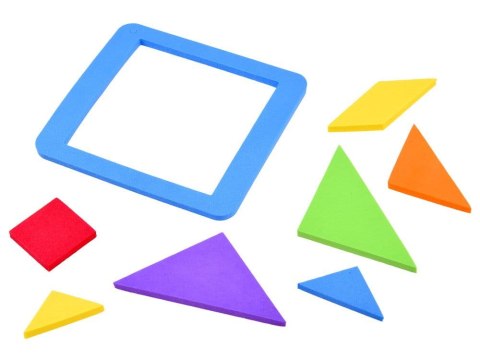 Puzzle piankowe układanka logiczna tangram