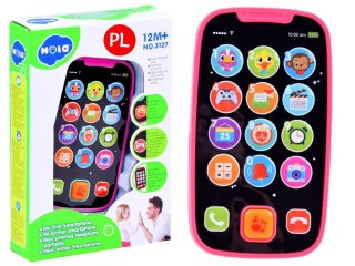Interaktywny TELEFON dla maluszka w j. polskim