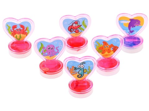 PIECZĄTKI - zwierzątka morskie - stempelki 6 sztuk