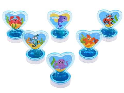 PIECZĄTKI - zwierzątka morskie - stempelki 6 sztuk