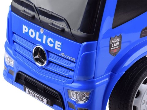Autko pchacz JEŹDZIK Mercedes Policja