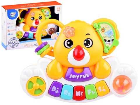 Kolorowe PIANINKO organki odgłosy zwierząt