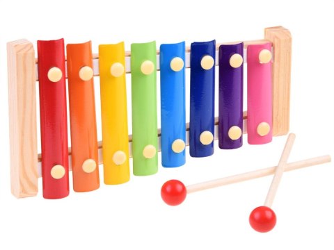 Kolorowe Cymbałki instrument muzyczny zabawka