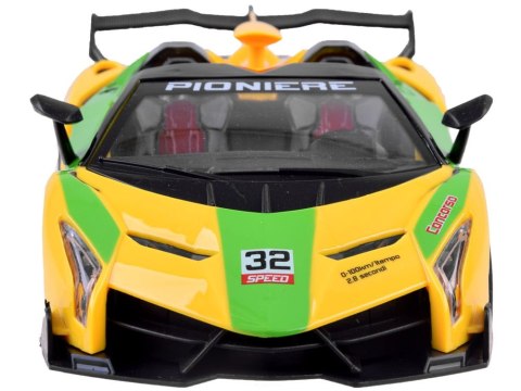 Zdalnie sterowane AUTO Autko sportowe, otwierane drzwi + pilot