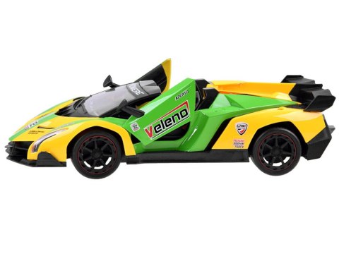 Zdalnie sterowane AUTO Autko sportowe, otwierane drzwi + pilot