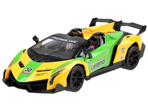 Zdalnie sterowane AUTO Autko sportowe, otwierane drzwi + pilot