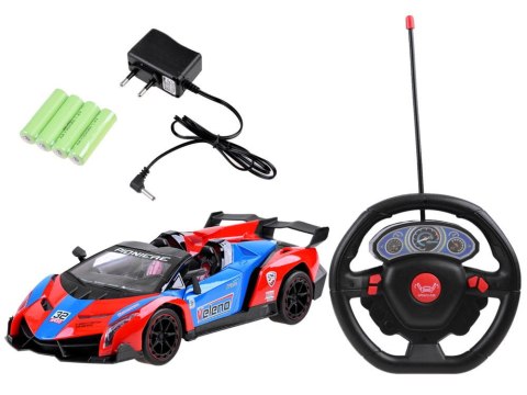 Zdalnie sterowane AUTO Autko sportowe, otwierane drzwi + pilot