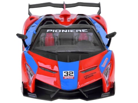 Zdalnie sterowane AUTO Autko sportowe, otwierane drzwi + pilot