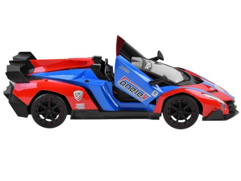 Zdalnie sterowane AUTO Autko sportowe, otwierane drzwi + pilot