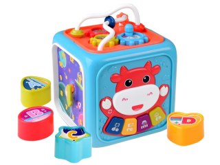 Edukacyjna Kostka interaktywna SORTER PIANINKO
