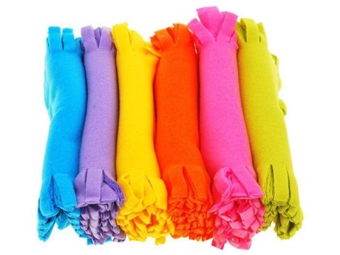 Kocyk patchwork zestaw kreatywny DIY polar