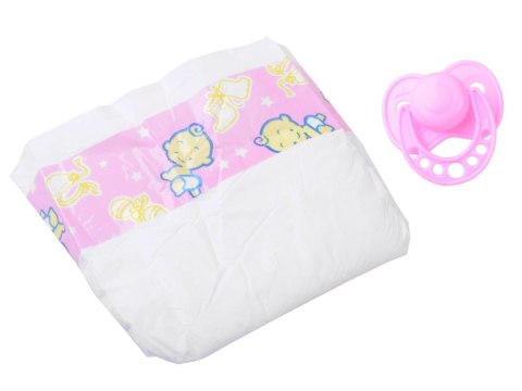 Lalka BOBAS lala 43 cm + pieluszka