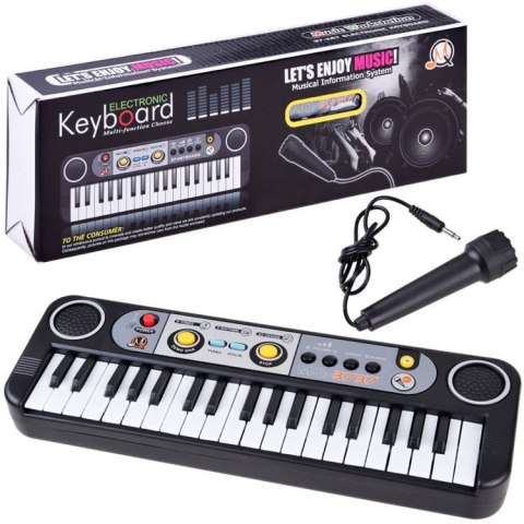 Organy Keyboard 37 keys mikrofon