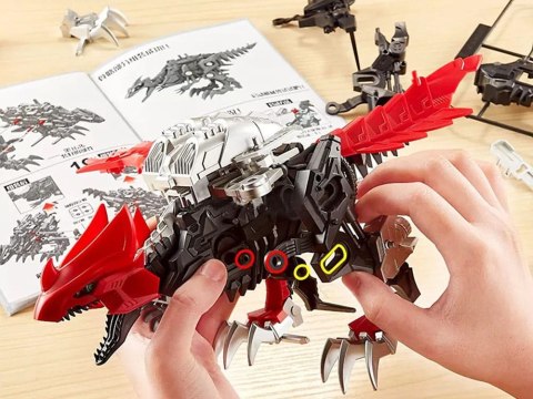 Dinozaur RAPTOR ruchomy model do składania