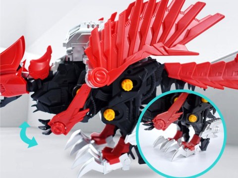 Dinozaur RAPTOR ruchomy model do składania