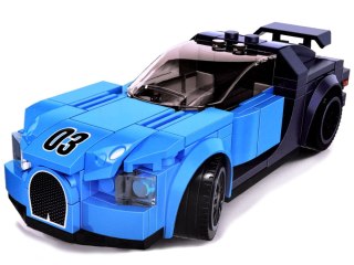 Klocki techniczne samochód auto 139 elementów