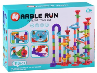 Marble Kolorowy Tor dla kulek 113 el.