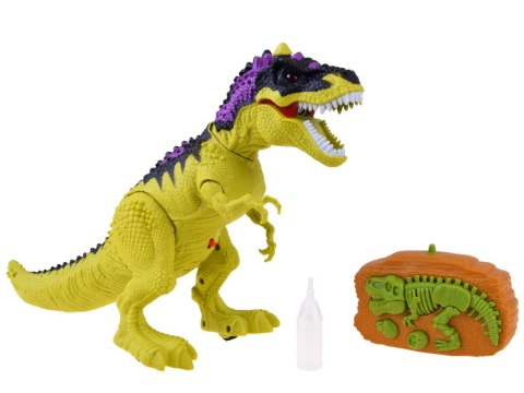 Interaktywny DINOZAUR r/c T-Rex pilot dym światło dźwięk
