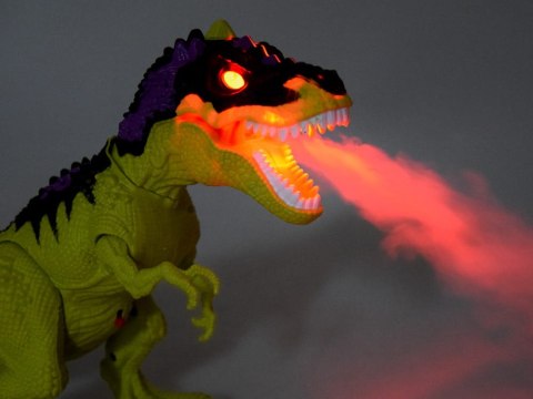 Interaktywny DINOZAUR r/c T-Rex pilot dym światło dźwięk