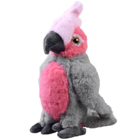 Maskotka pluszowa PAPUGA różowa Kakadu 22cm