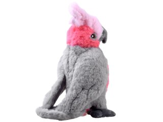 Maskotka pluszowa PAPUGA różowa Kakadu 22cm