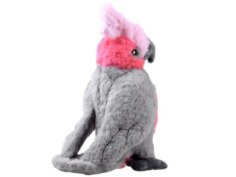 Maskotka pluszowa PAPUGA różowa Kakadu 22cm