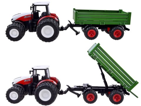 Sterowany TRAKTOR RC pilot, przyczepa