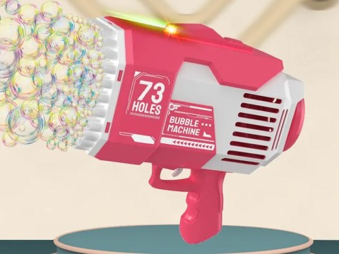 PISTOLET Bazooka BAŃKI MYDLANE