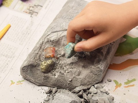 Mały ARCHEOLOG kopalnia kamieni Wykopaliska archeologiczne
