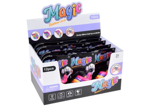 GADŻET Magiczna tęczowa SPIRALA SPIRALKA zabawka antystresowa