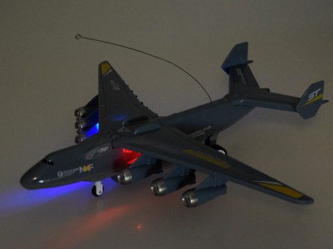 Zdalnie sterowany SAMOLOT RC pilot światła