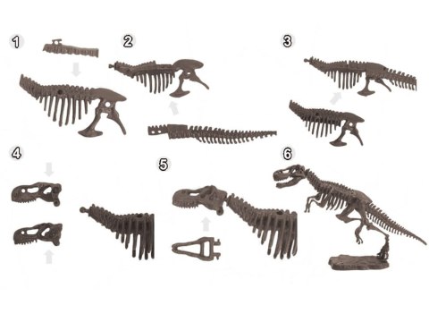Zestaw doświadczalny WULKAN + WYKOPALISKA SZKIELET dinozaur MAŁY ARCHEOLOG