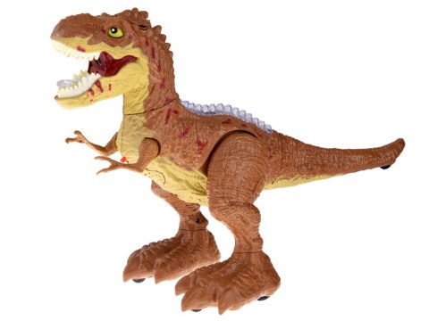 DINOZAUR T-REX sterowany gestem + pilot RC 2w1 zieje ryczy świeci tańczy