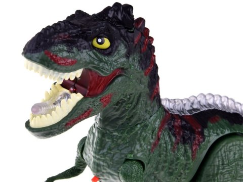 DINOZAUR T-REX sterowany gestem + pilot RC 2w1 zieje ryczy świeci tańczy