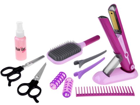 FRYZJERKA salon fryzur PROSTOWNICA do włosów szczotka