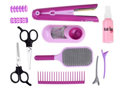 FRYZJERKA salon fryzur PROSTOWNICA do włosów szczotka